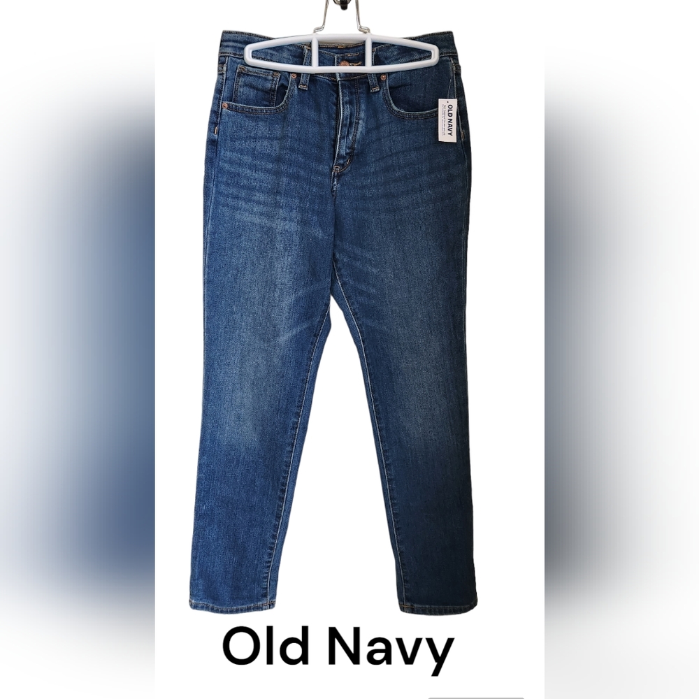 Old Navy O.G. Straight Built In Warm Jeans. Girls Size 16